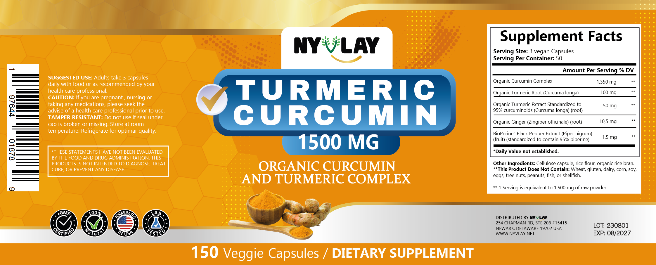Cúrcuma Curcumina